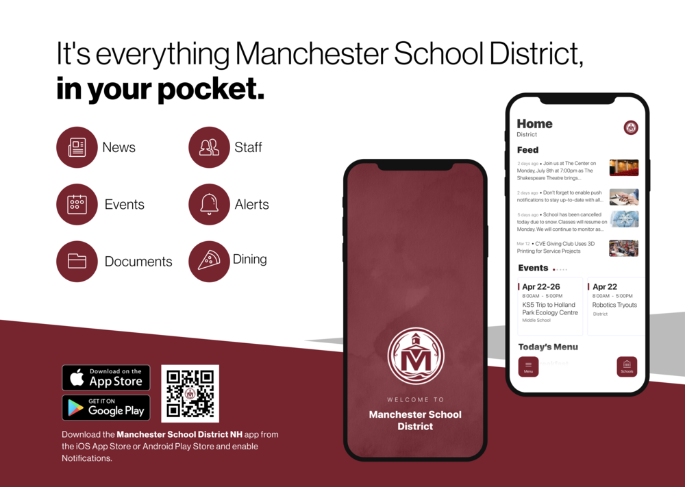 New mobile application for Manchester School District