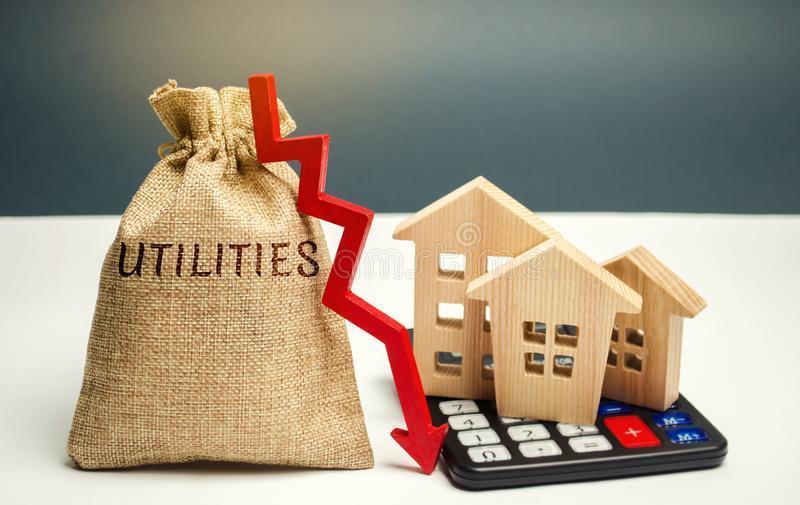 Utilities Bag and mini houses 