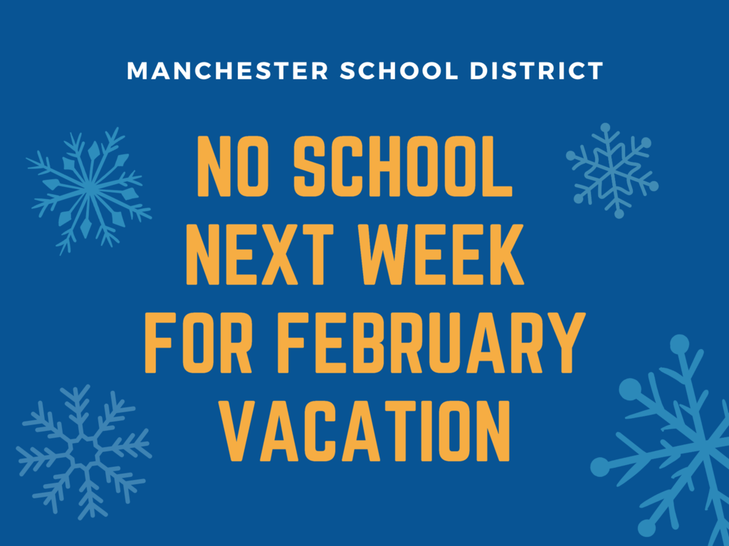 graphic no school next week February vacation