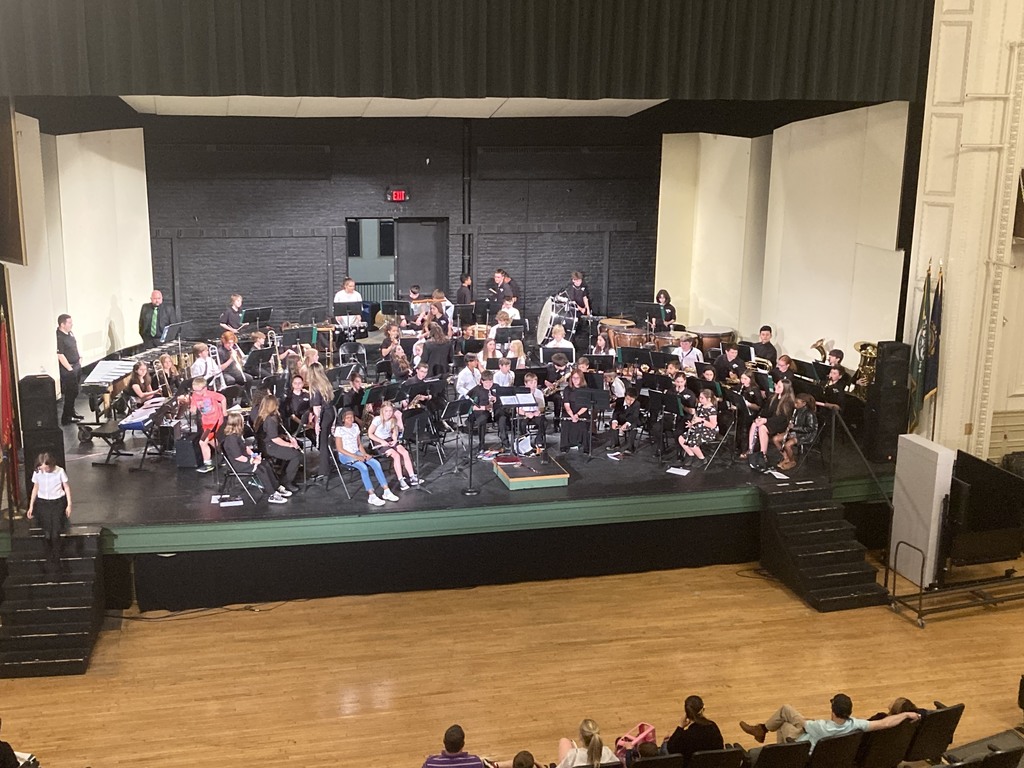 McDonough band students at the Step Up Concert.